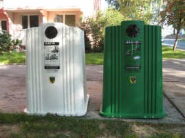 Polyethylencontainer zur Mülltrennung - 7